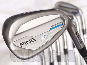 PING I Series E1 Irons Black Dot Project X 6.0 Rifle Steel  Stiff Flex 4-U  NICE image 1