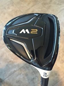 Taylormade M2 15* 3 Wood Tour AD GP-7X BLACK EDITION image 1