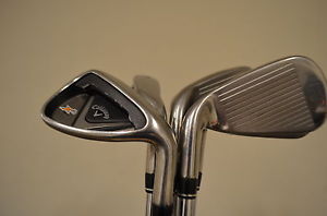 Callaway X2 Hot Iron Set 5-PW Mens Right Handed Regular Flex Speed Step 85 Used image 1
