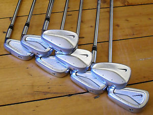NIKE PRO COMBO FORGED IRONS IRON SET 3-PW – SPEED STEP REG – V.G.C image 1