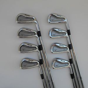 MINT MEN'S RH SET OF MIZUNO MP-H4 STIFF FLEX STEEL IRONS 3-PW! image 1