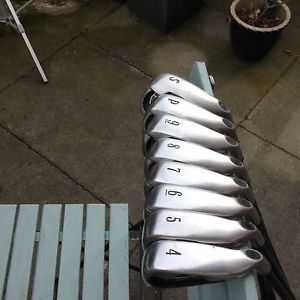 SUPERB CALLAWAY Big Bertha irons 4-SW regular graphite shafts VGC image 1