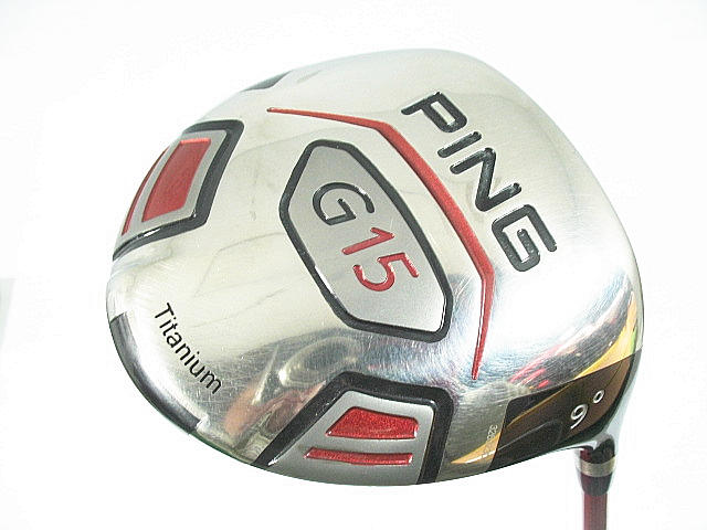 Used[B+] Golf Ping G15 driver TFC 300D Stiff 1W Men C1E image 1
