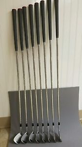 TaylorMade R9 TP B stamp Iron Set Golf Club 3-PW KBS Tour Stiff image 1