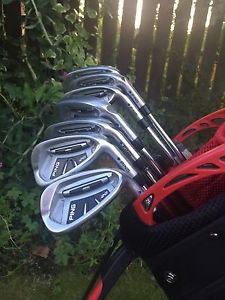 Ping I20 Irons / 4-Pw / Blue Dot / Regular Flex Shafts image 1