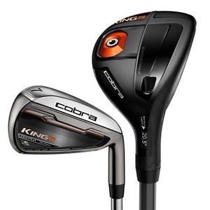 -New- COBRA GOLF '2016 KING F6 COMBO SET HYBRIDS / IRONS GRAPHITE REGULAR FLEX image 1