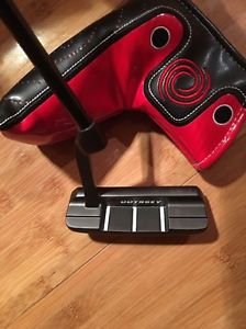 Tour Issue Tour ID Red Face Odyssey Toe UP #1 34" Putter CW Flatso 1.0 VERY RARE image 1
