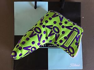 Scotty Cameron Purple/lime Putter Cover image 1
