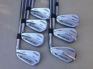 Cobra AMP Cell Pro Forged Iron Set Golf Club 4-P Right Hand Rifle Steel S Shafts image 1