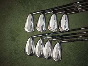 Ping i Series E1 Irons, 4-PW, UW, Blue dot. NS Pro Modus 3 shafts, Stiff, Iomic image 1