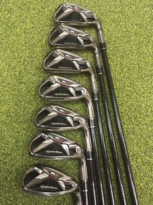 TAYLORMADE M2 5-SW IRONS M FLEX REAX GRAPHITE SHAFTS image 1