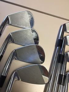 mizuno mp 64, 3-pw, Nippon N.s. Pro Super Peening Blue Stiff Shafts + 1/2" image 1