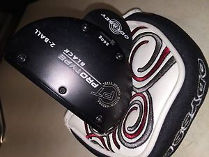 ODYSSEY 2-BALL 2BALL TOUR ISSUE PROTOTYPE ALL MATTE BLACK MILLED FACE PUTTER!!! image 1