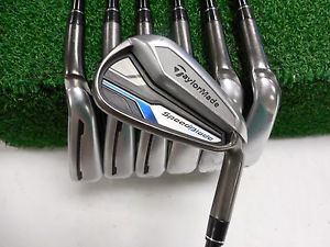 Taylormade Speedblade 4-Pw Iron Set Velox T Regular Flex Graphite Used Rh image 1