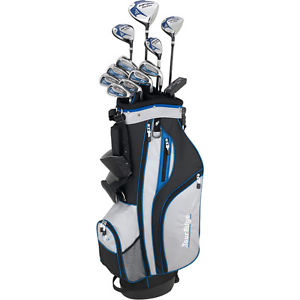 Tour Edge Left Hand HP-25 Complete Golf Set Driver, Wood, Irons, Bag - Uniflex image 1
