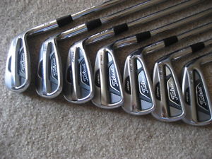 Titleist ap2 712 iron set. Authentic 4 thru pitch, True Temper Gold S300 image 1