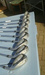 King Cobra SZ Irons 3To 9 And PW, SW. NS Pro Steel Shafts, Reg Flex RH image 1