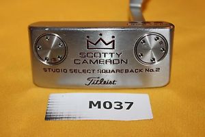 Scotty Cameron Titleist Studio Select Squareback No. 2 34" Putter Club w/ HC M37 image 1