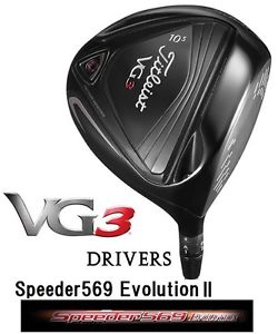 Titleist 2016 VG3 10.5 Driver Speeder 569 Evolution II Stiff Japan Limited image 1