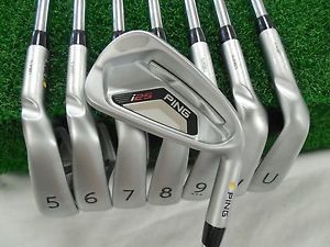 Ping I25 Yellow Dot 4-Gw Iron Set Cfs Stiff Flex Steel New Rh image 1