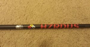 Project X handcrafted prototype HZRDUS Red Driver Shaft 6.5 3.2 62g image 1