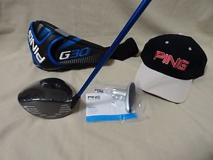 Ping G30 Driver 10.5 REG, Head Cover, Torque Wrench, FREE PING HAT, NEW in wrap image 1