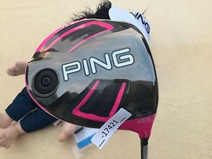 Ping G LIMITED EDITION BUBBA WATSON PINK Driver 10.5º Stiff + Headcover &amp; Tool image 1