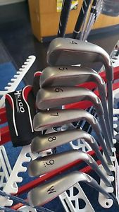 Ping G30 Iron Set, GLH, 4 to PW, Reg flex graphite -VGC! image 1