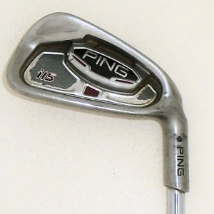Ping i15 Hierros / 5-PW (6 Planchas) / Morado Puntos / AWT Acero Rígido image 1