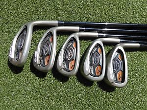 MIZUNO JPX EZ  IRONS  GRAPHITE R FLEX SHAFTS   7 / G/W - NICE  ! image 1