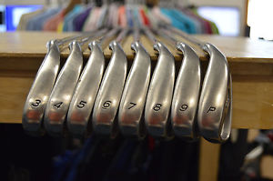 TAYLOR MADE 2005 RAC OS IRONS 3-PW STEEL STIFF FLEX image 1