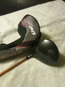 Ping G20  10.5 Degree Driver Regular Flex With UPGRADED  NVS 65 GRAM GOLD SHAFT image 1
