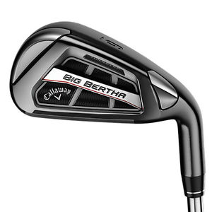 NEW Left Handed Callaway Big Bertha OS Steel Irons 2017 Choose Shaft &amp; Flex image 1
