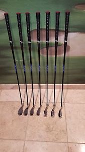 NOVA golf irons 4 -PW uniflex graphite shafts image 1