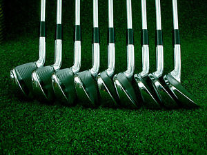 SET OF GOLF  MACGREGOR TOURNEY MT IRONS  3 - SW  EXTRA LITE REGULAR SHAFTS image 1