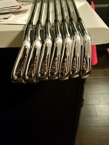 Mizuno mp5 irons 4-pw kbs tour 120 shafts image 1