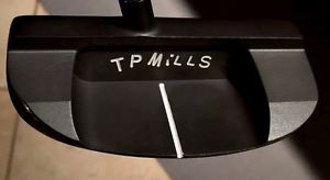 Beautiful Handmade, TP MILLS center-shafted Putter 33.5". Very Rare Superstroke. image 1