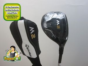2016 TaylorMade M2 6 Rescue 28 deg REAX 55 Graphite A Senior Headcover 23405A image 1