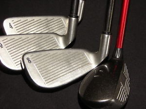 Callaway Big Bertha Starter Set 4,6,8 Irons &amp; 6 Hybrid Graphite Shafts New Grips image 1
