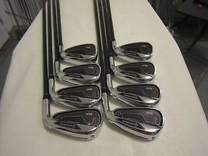 TaylorMade RSi 1 Iron Set RSi1 - 3-PW - Regular Flex Graphite +1" Long - MINT image 1