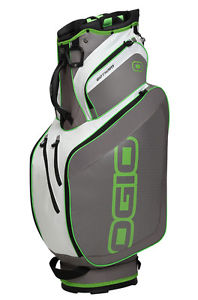 Ogio Men's 2016 Gotham Cart Bag White/Gray image 1