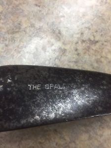 Rare Antique Spalding Lofter Golf Club Original Wooden Shaft image 1