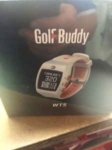 Golf Buddy WT-5 GPS Watch New Boxed image 1