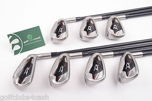 WILSON DEEP RED MAXX IRONS / 5-SW / REGULAR 80g GRAPHITE / + 0.5 INCH / 42995 image 1