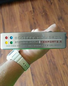 Scotty Cameron Studio Style Newport 2.5 Putter 34" RH Superstroke Flatso 1.0 image 1