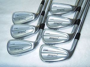 Titleist 714 LEFT-HAND Forged CB Irons (4-PW) w/DG X-100 Extra Stiff Shafts image 1