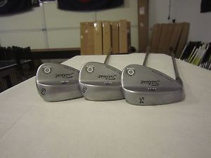 Titleist Vokey SM4 Tour Chrome Wedge Set - 54*- 58*- 62* - Steel - MINT/NEW - LH image 1