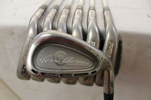 Used RH Cleveland Tour Action7 (4-PW) Iron Set/ Steel- Rifle Stiff Flex image 1