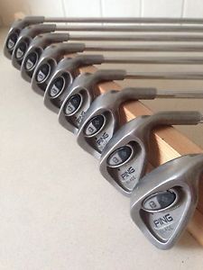 Ping i3+ Blade Men's Irons 3-Sw CS-Lite Regular Steel Black Dot Used/Vgc image 1