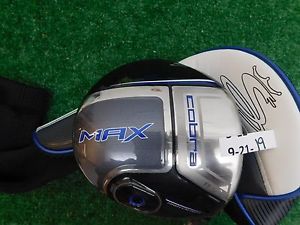 Cobra Max Offset 11.5* Driver White Tie 55X4 Lite Senior Graphite w HC Excellent image 1